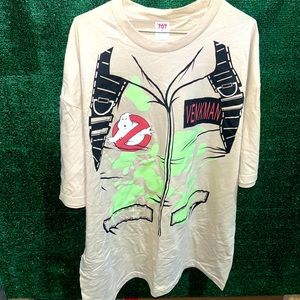 vintage Y2K Ghostbusters Venkman big print Mens Shirt Size XXL US 707 tag VTG